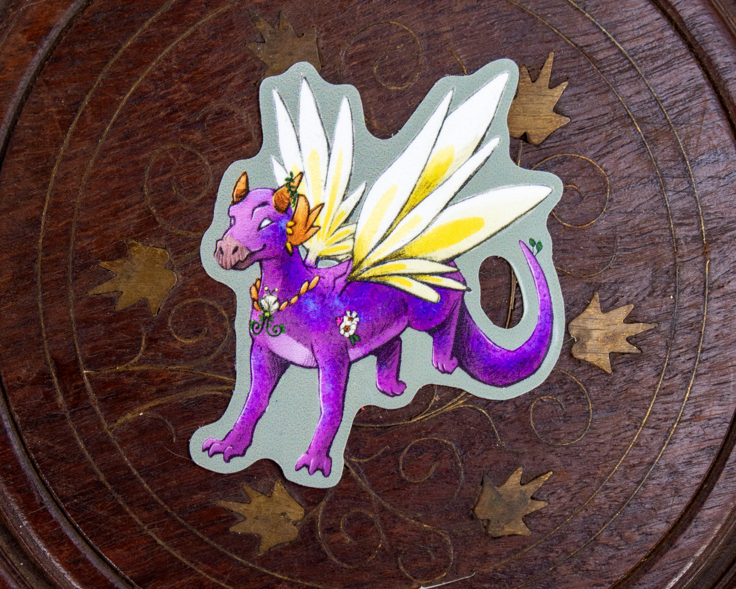Petalwing Dragonette Sticker