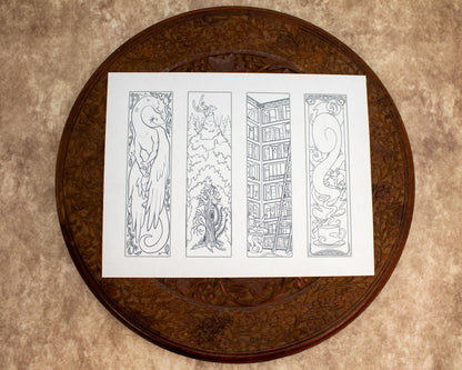 Enchanted Bookmark Set *PRINTABLE*