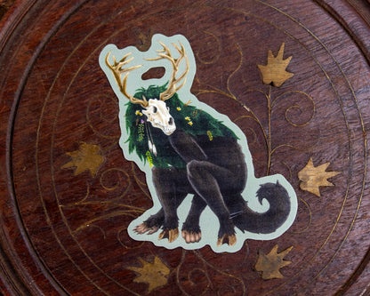 Forest Wendigo Sticker