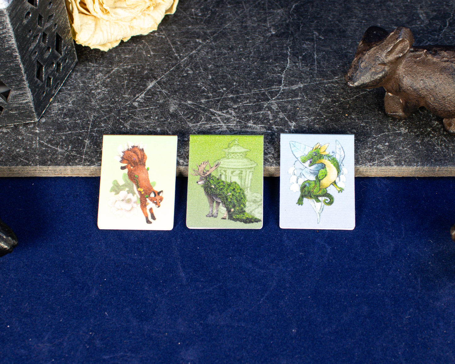 Forest Trio Magnet Bookmark Set
