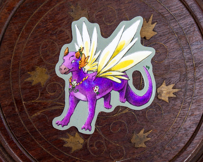 Petalwing Dragonette Sticker