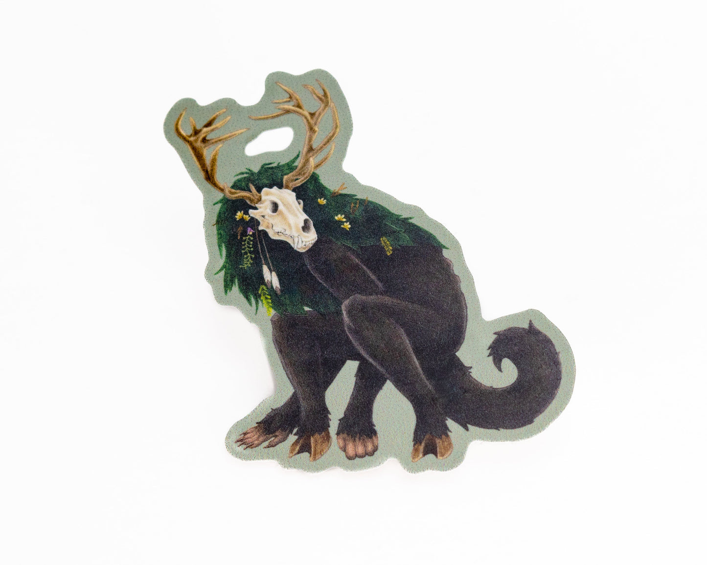 Forest Wendigo Sticker