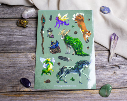 Enchanted Forest Sticker Sheet