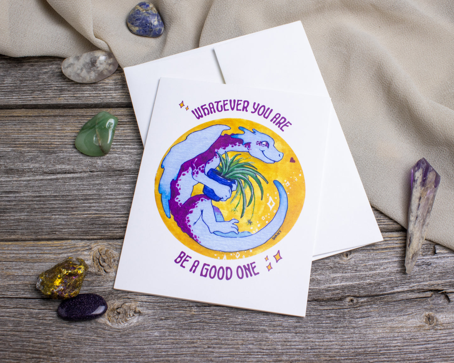 "Whatever You Are Be a Good One" Greeting Card