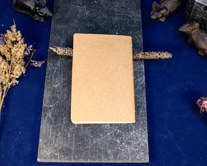 Many-tailed Fox Mini Handbound Notebook