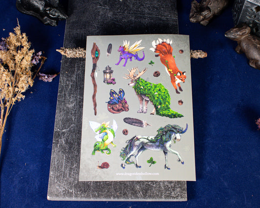 Enchanted Forest Sticker Sheet