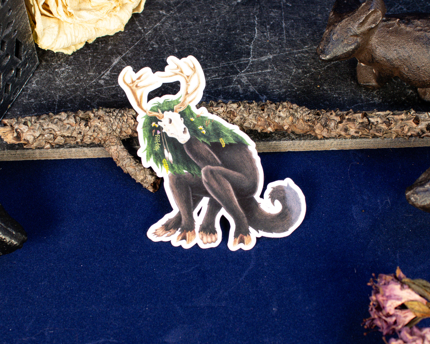 Forest Wendigo Sticker