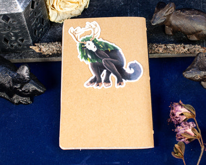 Forest Wendigo Sticker