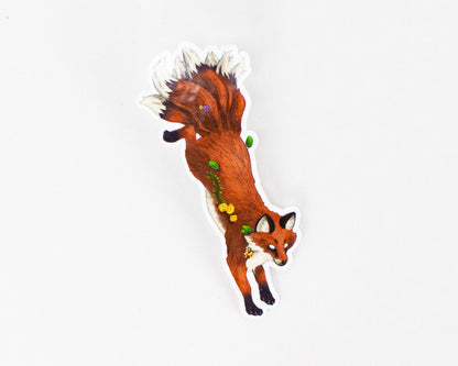 Many-tailed Fox Sticker