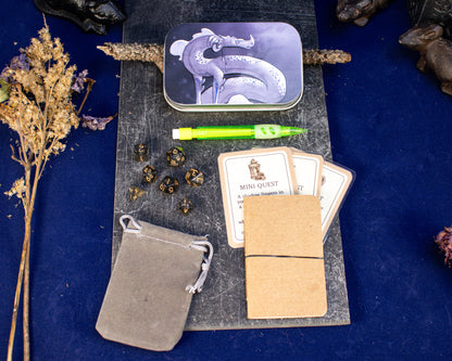 Underwater Serpent Dragonbite Mini TTRPG Kit