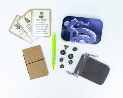 Underwater Serpent Dragonbite Mini TTRPG Kit